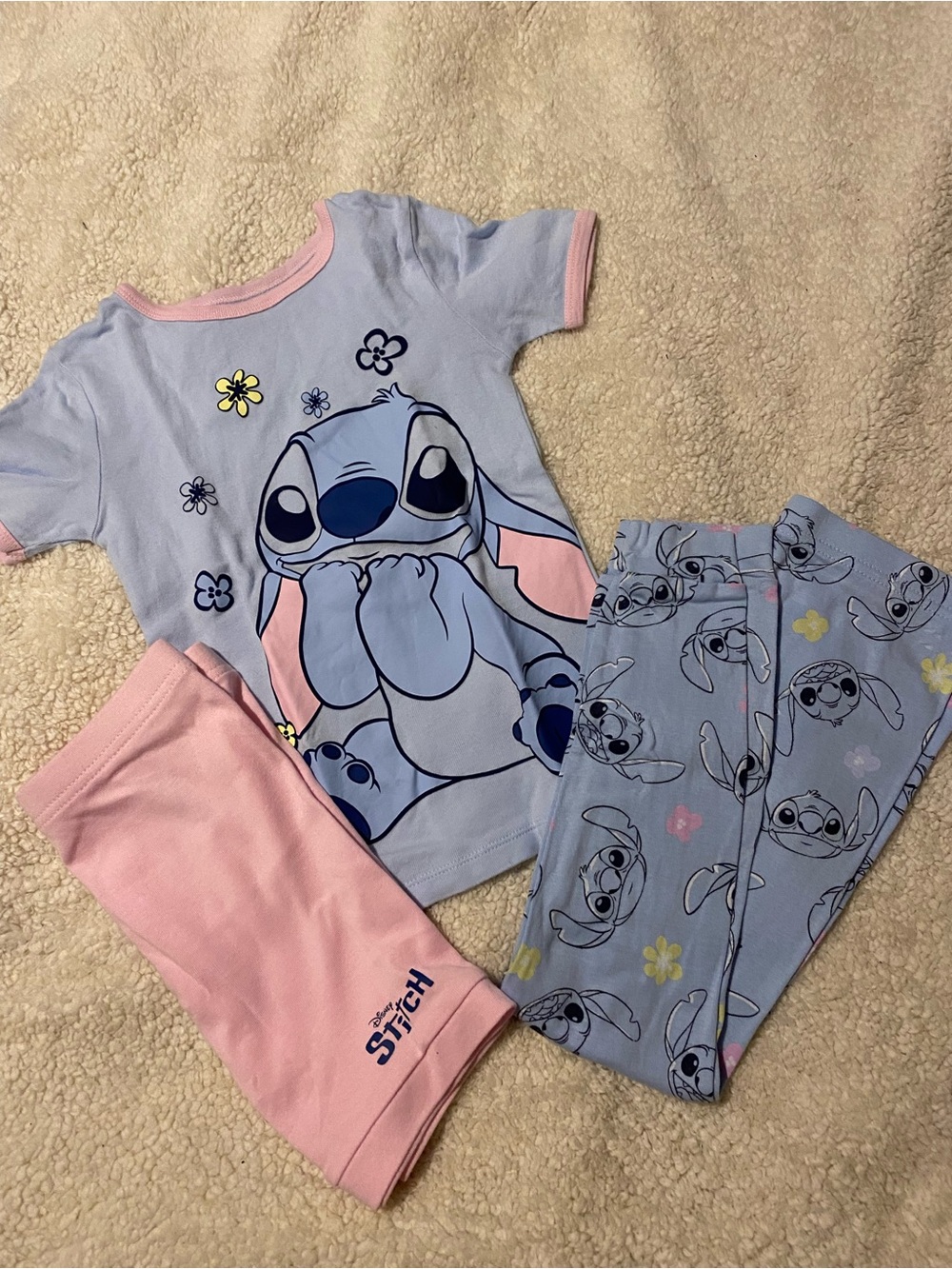 Disney lilo and stitch 3piece Jammies